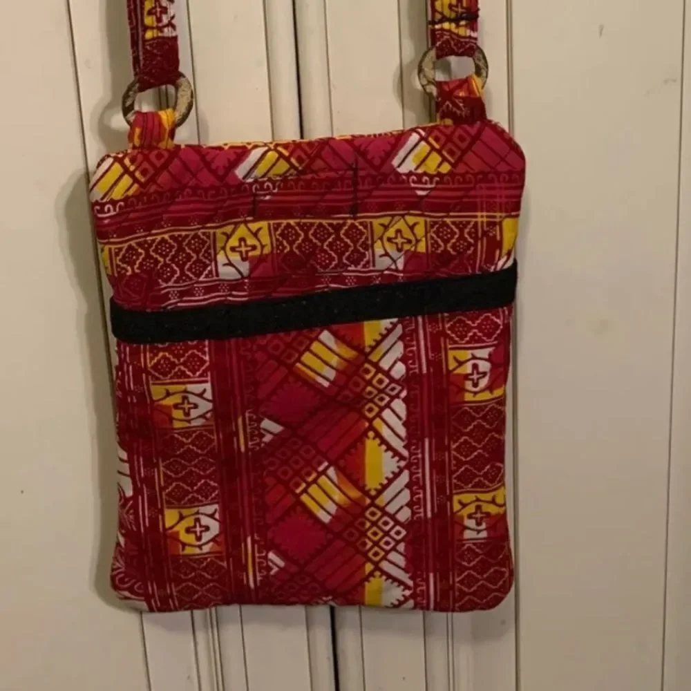Resurrection Messenger Handbag  Beautiful Handbag - Multicolor Red Yellow